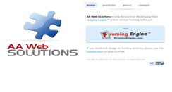 Desktop Screenshot of aawebsolutions.com